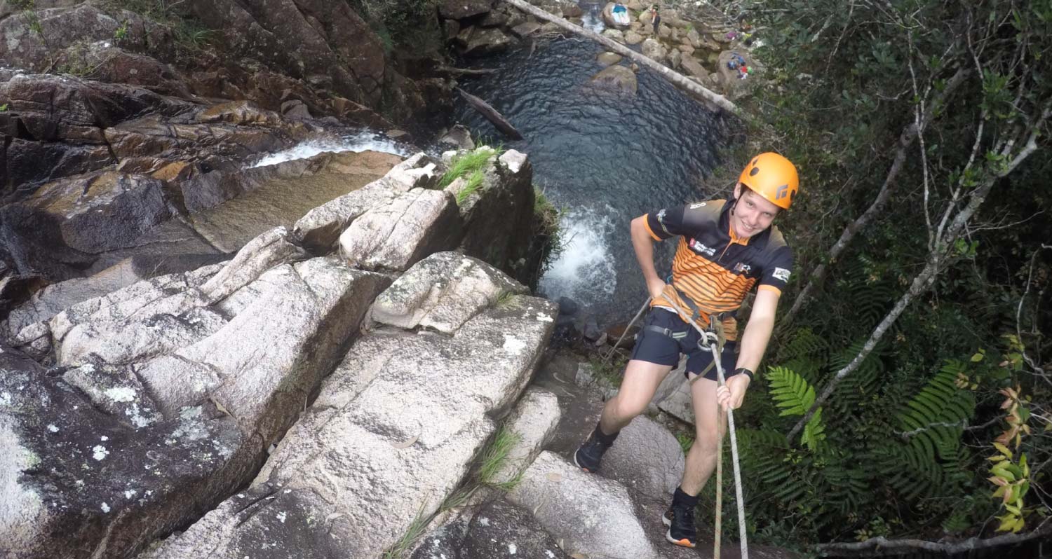 Outer-Limits-school-camps-abseiling-waterfall
